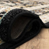 Karastan Zephyr Amphora Black Area Rug Lifestyle Image
