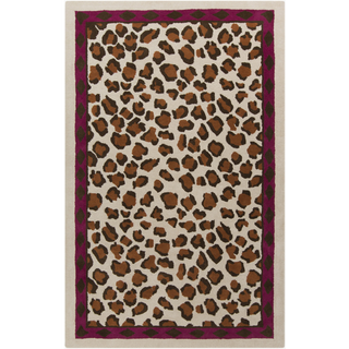 Surya Amour AMR-8000 Magenta Area Rug by Florence de Dampierre 5' x 8'