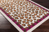Surya Amour AMR-8000 Magenta Hand Tufted Area Rug by Florence de Dampierre 5x8 Corner