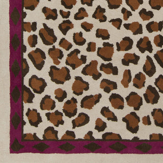 Surya Amour AMR-8000 Magenta Hand Tufted Area Rug by Florence de Dampierre Sample Swatch