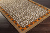 Surya Amour AMR-8001 Rust Hand Tufted Area Rug by Florence de Dampierre 5x8 Corner