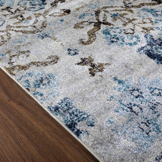 Dalyn Antigua AN11 Blue Area Rug Edge 