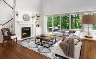 Dalyn Antigua AN3 Linen Area Rug Lifestyle Image Feature