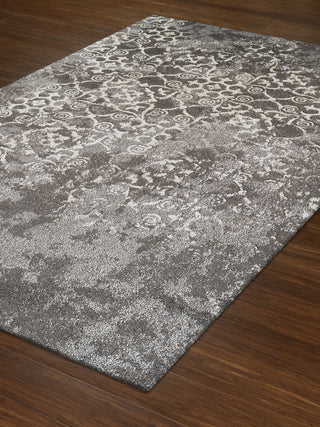 Dalyn Antigua AN6 Grey Area Rug Floor Shot