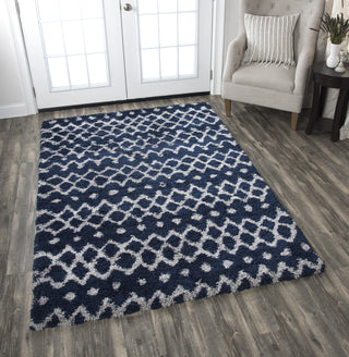 Rizzy Adana AN692A Navy Area Rug 