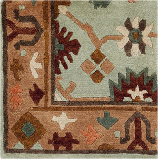 Surya Anastacia ANA-8410 Moss Hand Knotted Area Rug 16'' Sample Swatch