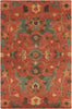 Surya Anastacia ANA-8411 Rust Area Rug 2' x 3'