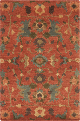 Surya Anastacia ANA-8411 Rust Area Rug 2' x 3'