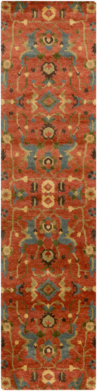 Surya Anastacia ANA-8411 Rust Area Rug 2'6'' x 10' Runner