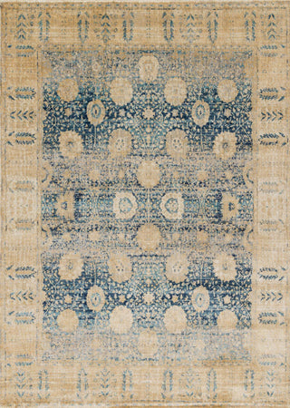 Loloi Anastasia AF-09 Blue / Gold Area Rug main image