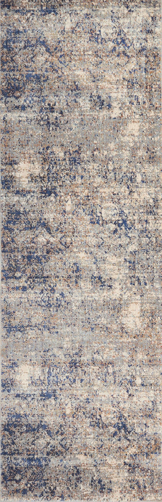 Loloi Anastasia AF-13 Mist / Blue Area Rug 2'7''x 8'0'' Runner