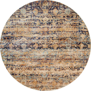 Loloi Anastasia AF-16 Sand / Multi Area Rug Round Image