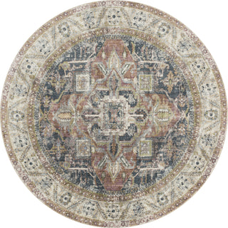 Loloi Anastasia AF-23 Ivory/Multi Area Rug 7'10''x 7'10'' Round