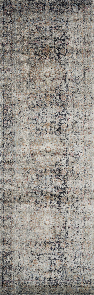 Loloi Anastasia AF-24 Charcoal/Sunset Area Rug 2'7''x 8'0'' Runner