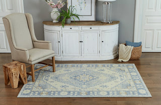 Momeni Anatolia ANA-1 Blue Area Rug Room Image Feature