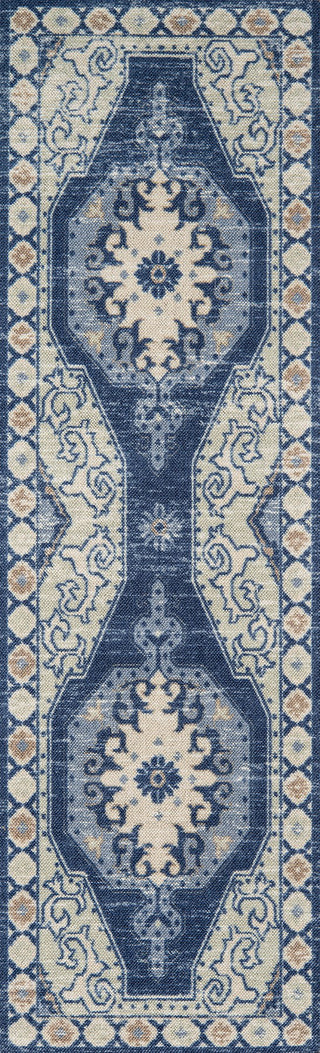 Momeni Anatolia ANA-3 Navy Area Rug Runner Image