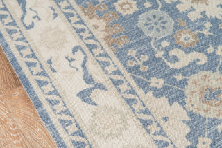 Momeni Anatolia ANA-7 Light Blue Area Rug Close up