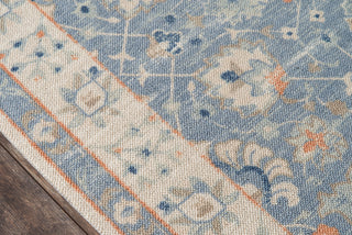 Momeni Anatolia ANA-8 Blue Area Rug Close up