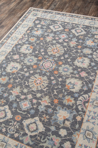 Momeni Anatolia ANA-8 Charcoal Area Rug Corner Image