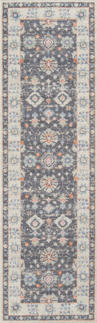 Momeni Anatolia ANA-8 Charcoal Area Rug Runner Image