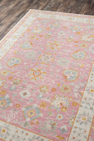 Momeni Anatolia ANA-8 Pink Area Rug Corner Image