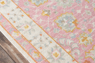 Momeni Anatolia ANA-8 Pink Area Rug Close up