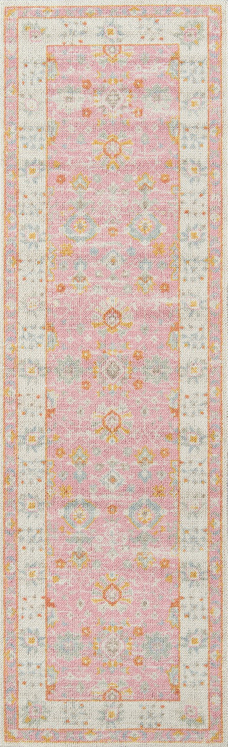 Momeni Anatolia ANA-8 Pink Area Rug Runner Image