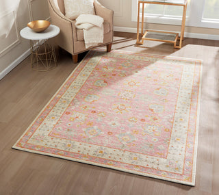 Momeni Anatolia ANA-8 Pink Area Rug Main Image Feature