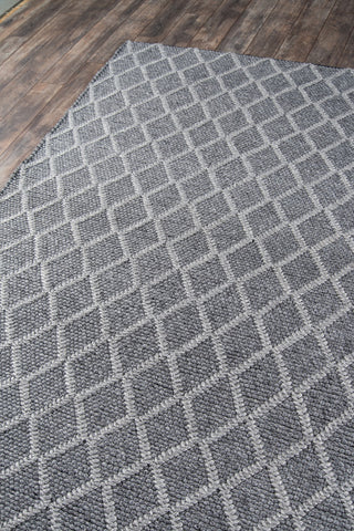 Momeni Andes AND-7 Charcoal Area Rug Corner Image