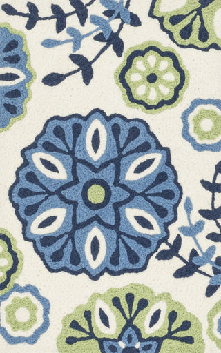 Loloi Angelou HAN18 Blue / Green Area Rug Main