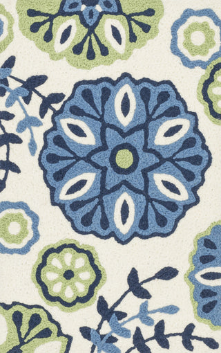 Loloi Angelou HAN18 Blue / Green Area Rug main image