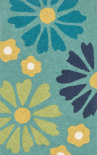 Loloi Angelou HAN26 Green / Blue Area Rug Main