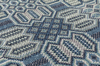 NuStory Bovina Angelica's Garden Green/Blue Area Rug by Newell Turner 