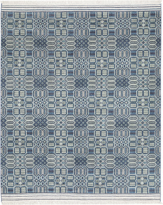 NuStory Bovina Angelica's Garden Green/Blue Area Rug by Newell Turner 