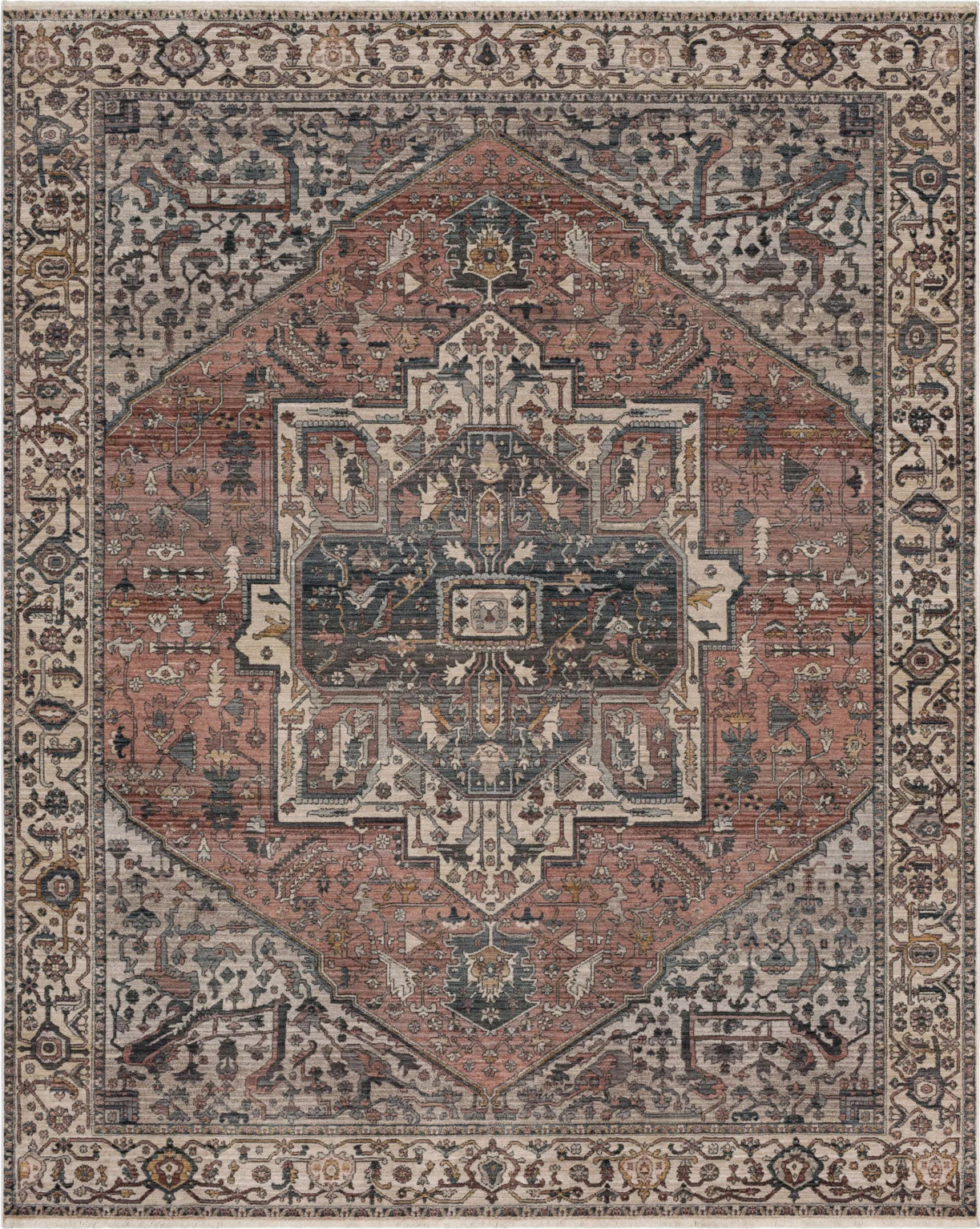 Karastan Echo Grasole Denim Area Rug – Incredible Rugs and Decor