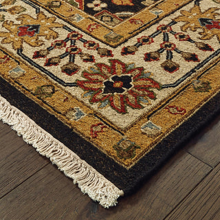 Tommy Bahama Angora 12302 Black Ivory Area Rug