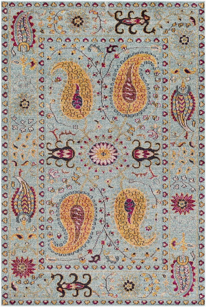 Surya Anika ANI-1009 Blue/Brown Area Rug main image