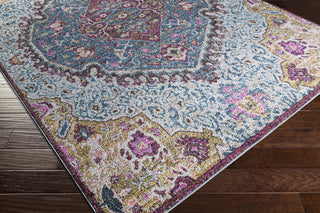 Surya Anika ANI-1015 Blue/White Area Rug Closeup