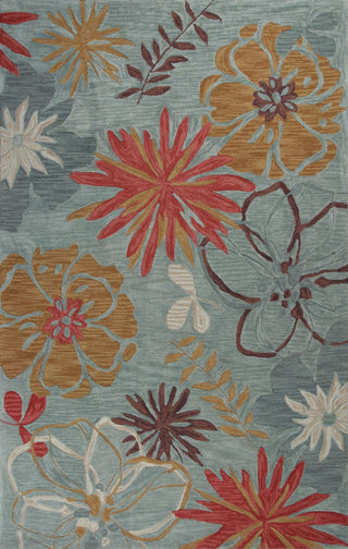 KAS Anise 2415 Ocean Wildflowers Hand Hooked Area Rug