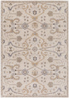 Andromeda ANM-1000 White Machine Woven Area Rug by Surya 5'3'' X 7'6''