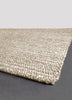 Chandra Anni ANN-11401 Taupe/Ivory Area Rug Corner Shot