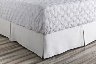 Surya Anniston ANN-7001 Gray Bedding Twin Bed Skirt