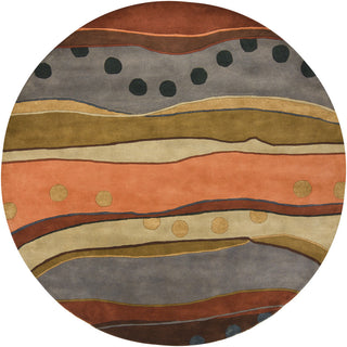 Chandra Antara ANT-117 Multi Area Rug Round