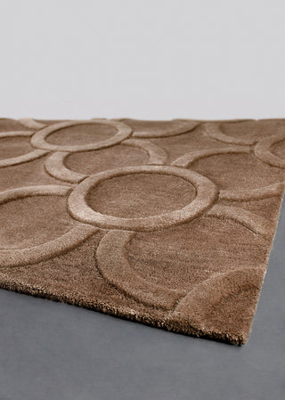 Chandra Antara ANT-157 Brown Area Rug Corner Shot
