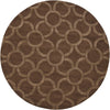 Chandra Antara ANT-157 Brown Area Rug Round