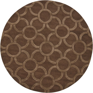 Chandra Antara ANT-157 Brown Area Rug Round