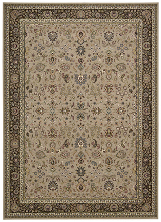 Nourison Antiquities ANT04 Royal Countryside Cream Area Rug by Kathy Ireland main image