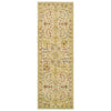 LR Resources Antigua 80989 Cream Machine Loomed Area Rug 2' 6'' X 7' 9'' Runner