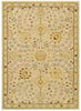 LR Resources Antigua 80989 Cream Machine Loomed Area Rug 9' X 12'