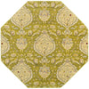 LR Resources Antigua 80992 Green Machine Loomed Area Rug 7' 9'' X 7' 9'' octagon